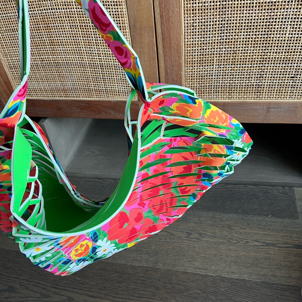 Floral Green Women's Bag - Picture 2 of 4